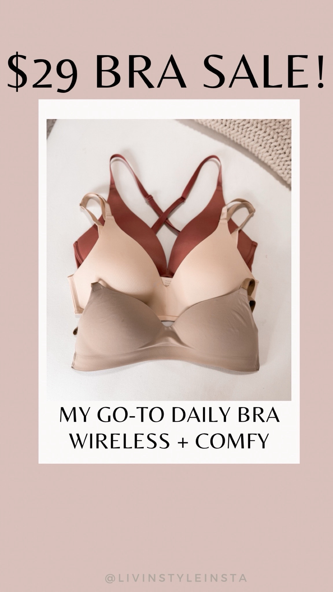 Soma's $39 bra event starts today! My favorite go to bras - including my favorite strapless option! 

#LTKStyleTip #LTKFindsUnder50 #LTKSaleAlert