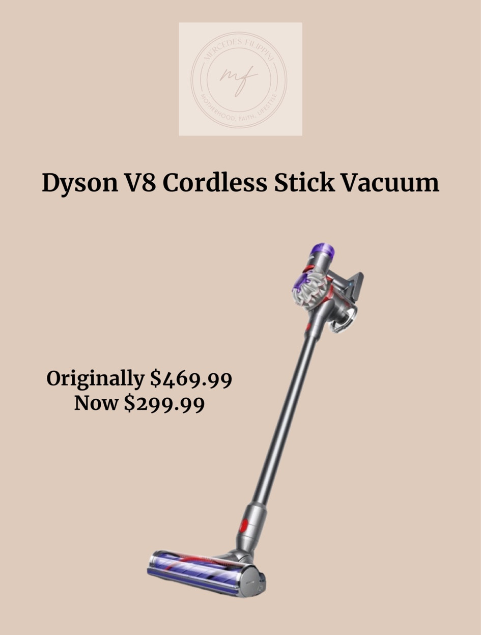 On sale! Dyson v8 cordless vacuum stick 

#LTKsalealert #LTKfamily #LTKhome