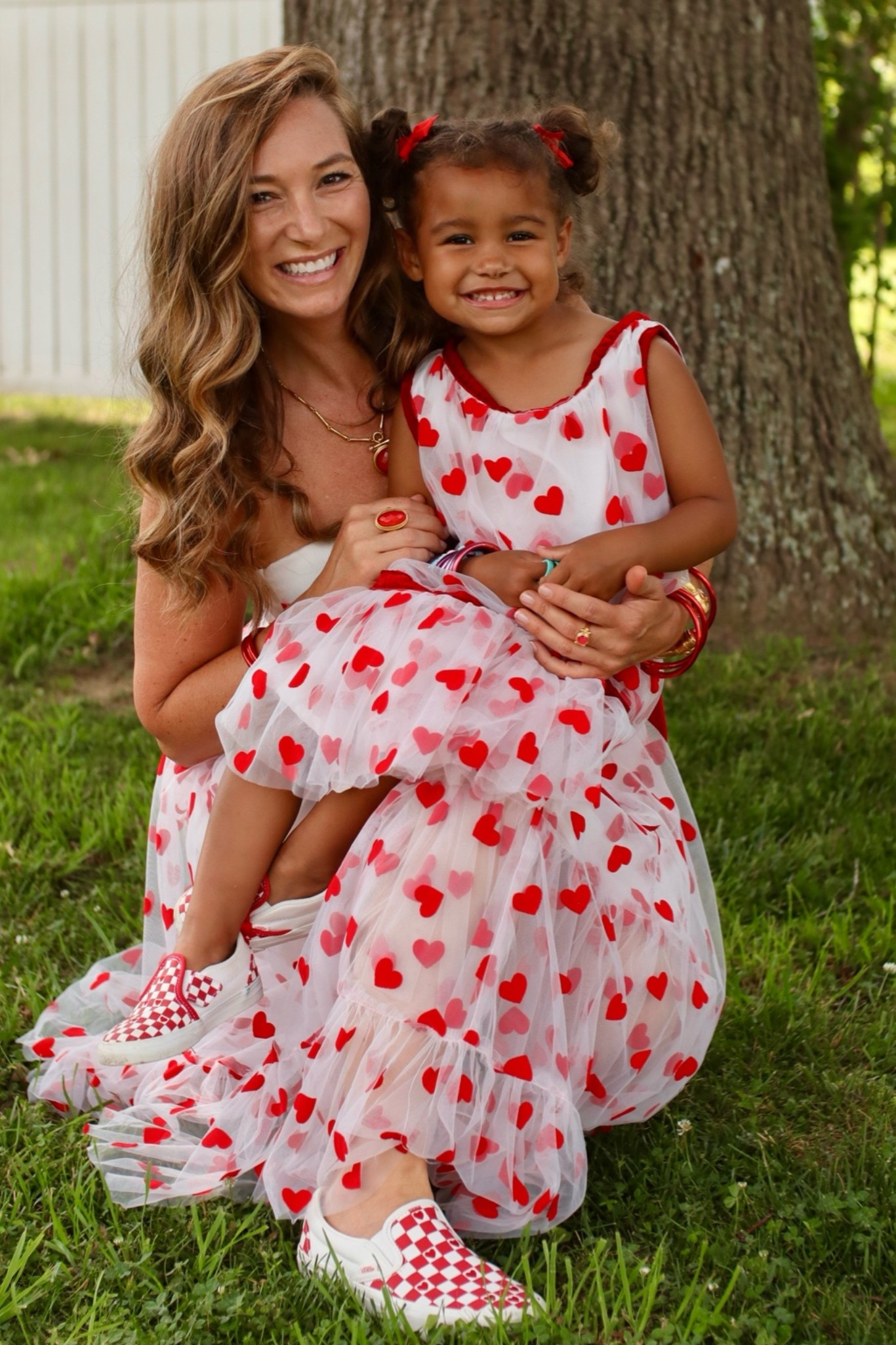 Red and white dresses for mom and daughter

#LTKootd #LTKmomlife #LTKKids