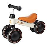 Retrospec Cricket Baby Walker Balance bike with 4 Wheels for ages 12-24 months | Amazon (US)