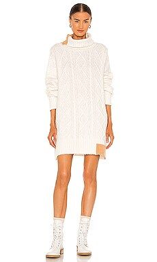 Free People Forever Cable Pullover in Evening Cream from Revolve.com | Revolve Clothing (Global)