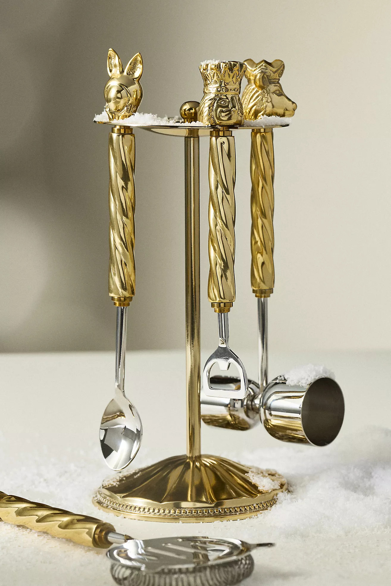 New York City Ballet Nutcracker Bar Tools, Set of 4 | Anthropologie (US)