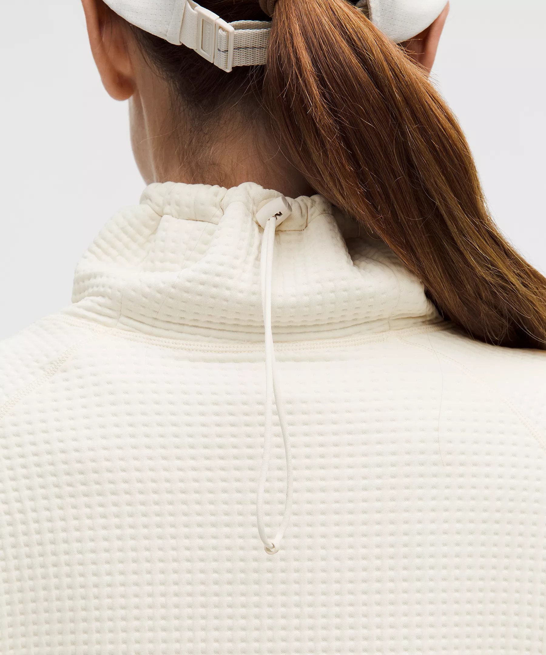 Waffle-Knit Funnel-Neck Long-Sleeve Shirt | lululemon (CA)
