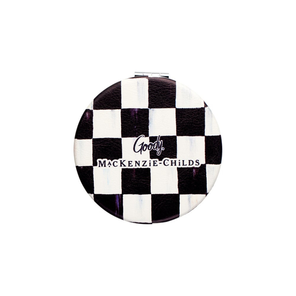 Goody Courtly Check Compact Mirror | MacKenzie-Childs