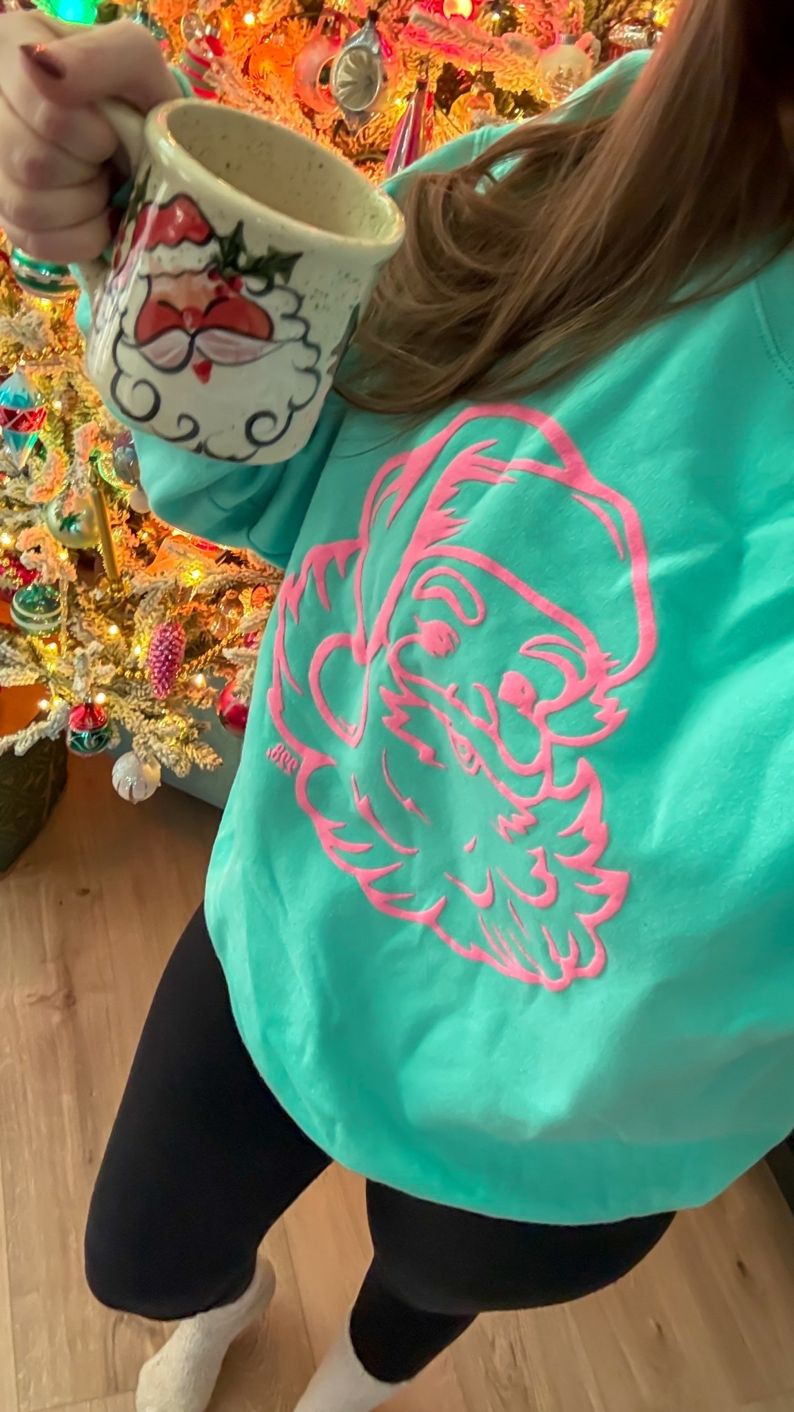 Another Christmas sweatshirt I always get questions about! She’s a fun one and comes in multiple color options! You know I’m a sucker for vintage Santa’s!

#LTKSeasonal #LTKHoliday #LTKCyberWeek