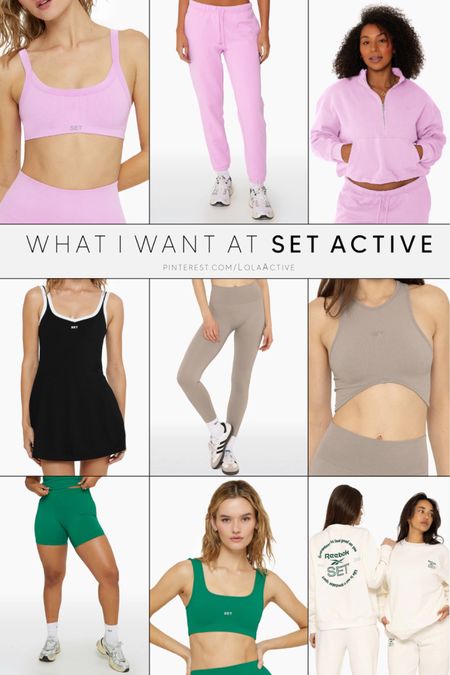What I want at Set Active 🎀

#LTKfitness #LTKActive
