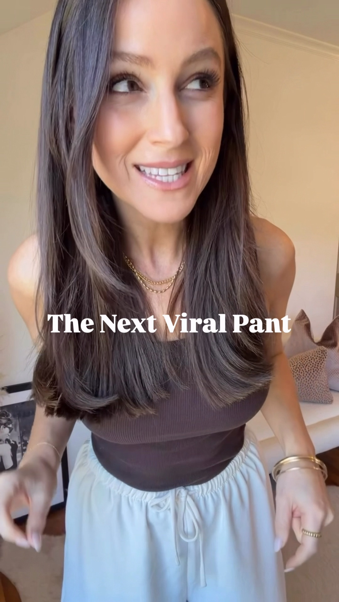 The next viral pant! The wrinkle resistant material we love in a balloon style. I did my true size and I linked to the other pants, too 🤍

#LTKootd #LTKOver40 #LTKSeasonal