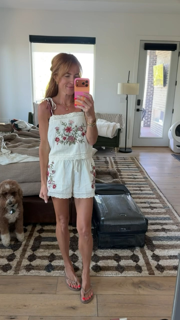 The cutest cover up embroidered set from @Target! I’m in the small in the top and bottoms.

#LTKSwim #LTKPetite #LTKootd
