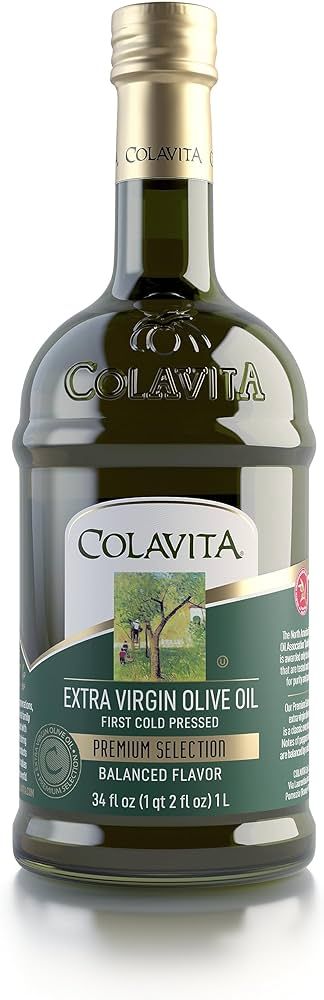 Colavita Premium Selection Extra Virgin Olive Oil, Glass Bottle, 1 Liter (Packaging May Vary) | Amazon (CA)