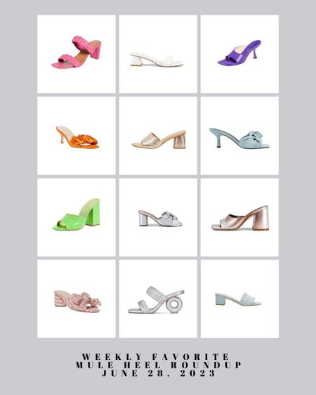 Weekly Favorites- Mule Heels- June 28, 2023 #heels #summershoes #summerheels #heelsforsummer #fallshoes #fallsandals #heelsforfall #heelsforsummer #heelsforfall #fallshoes #sexysandals #sandals #mules #muleheels #muleshoes  #trendingshoes #trending #springshoes #heelsforspring #springshoes

#LTKSeasonal #LTKshoecrush #LTKstyletip