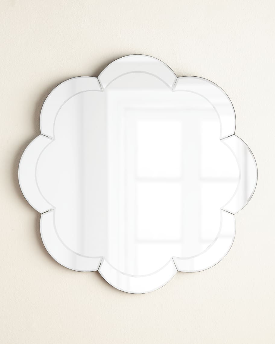 Eva Scalloped Wall Mirror | Horchow