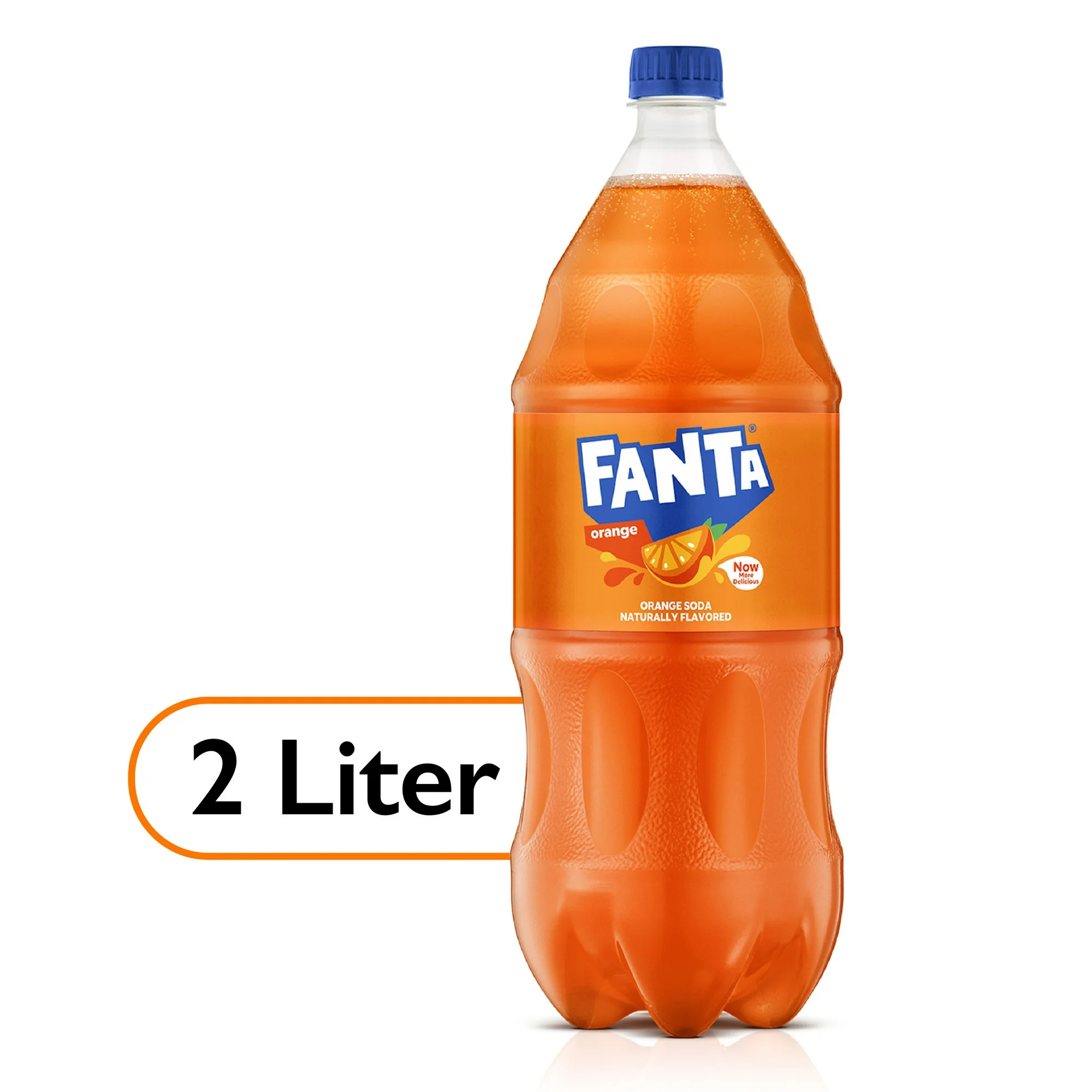 Fanta Orange Fruit Soda Pop, 2 Liter Bottle | Walmart (US)