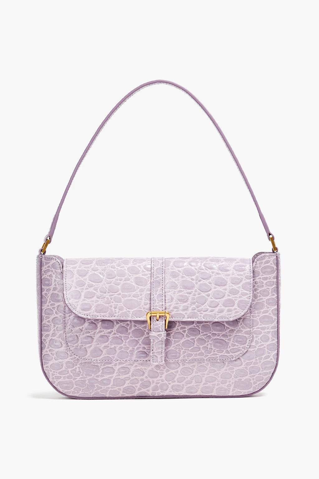 Miranda croc-effect leather shoulder bag | The Outnet (US and CA)