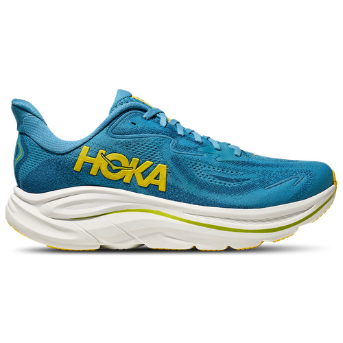HOKA Mens HOKA Clifton 10 - Mens Running Shoes Alpine Blue/Foggy Night Size 9.0 | Champs Sports