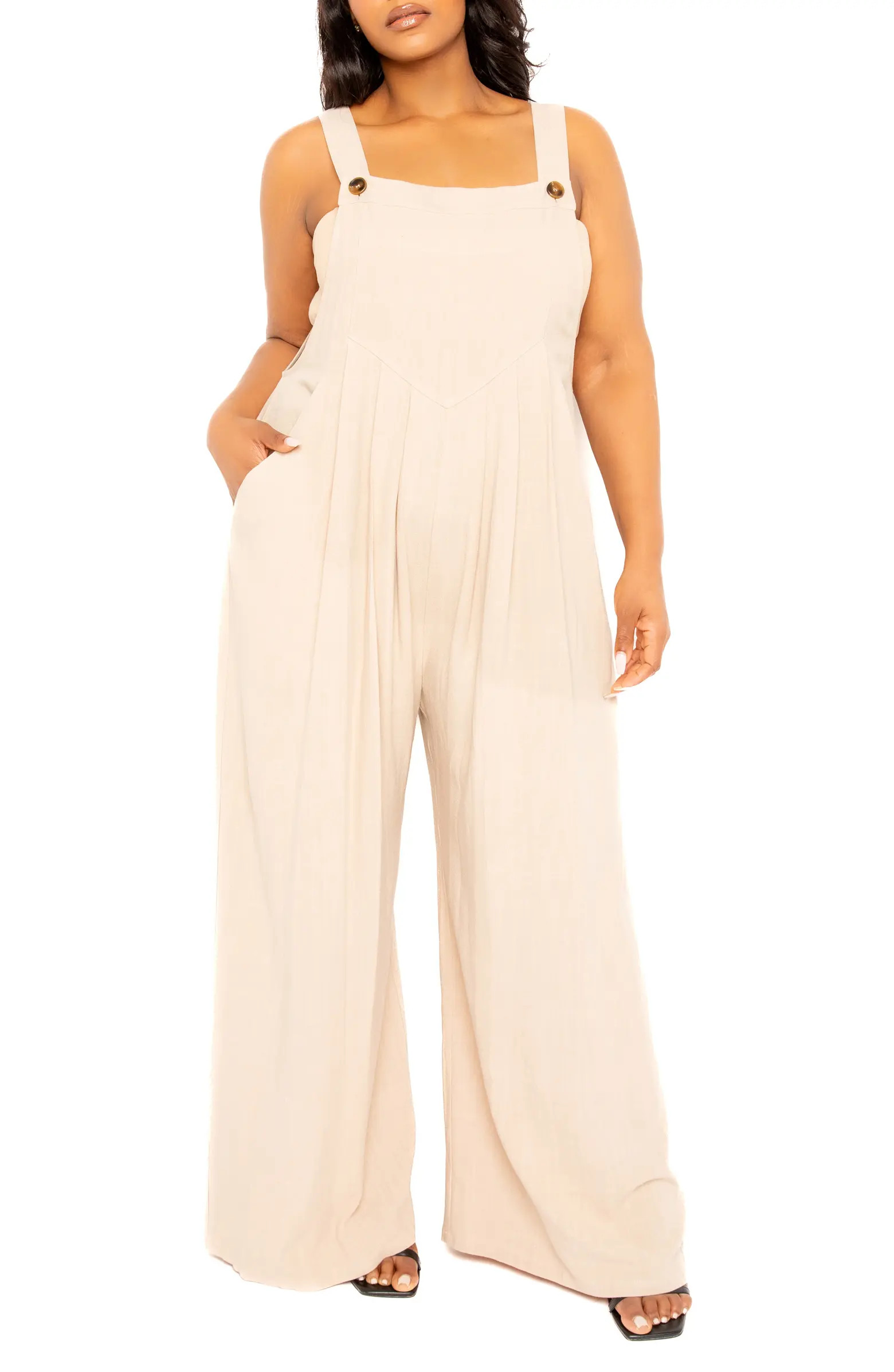 BUXOM COUTURE Wide Leg Jumpsuit | Nordstrom | Nordstrom
