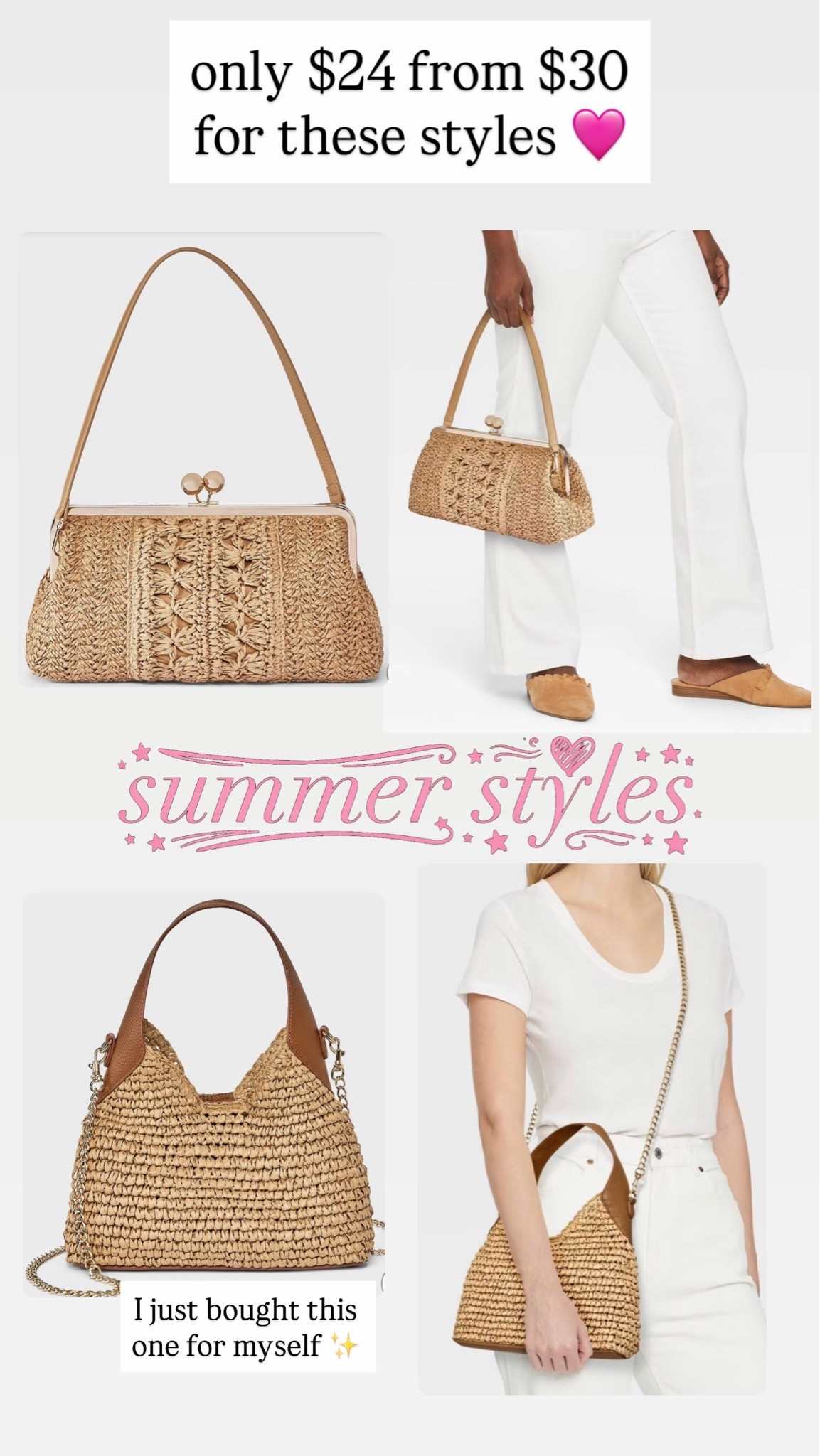 Summer straw Bags are on sale

#LTKSaleAlert