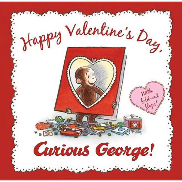 Happy Valentine's Day Curious George - Curious George Series (Hardcover) By H. A. Rey, | Target