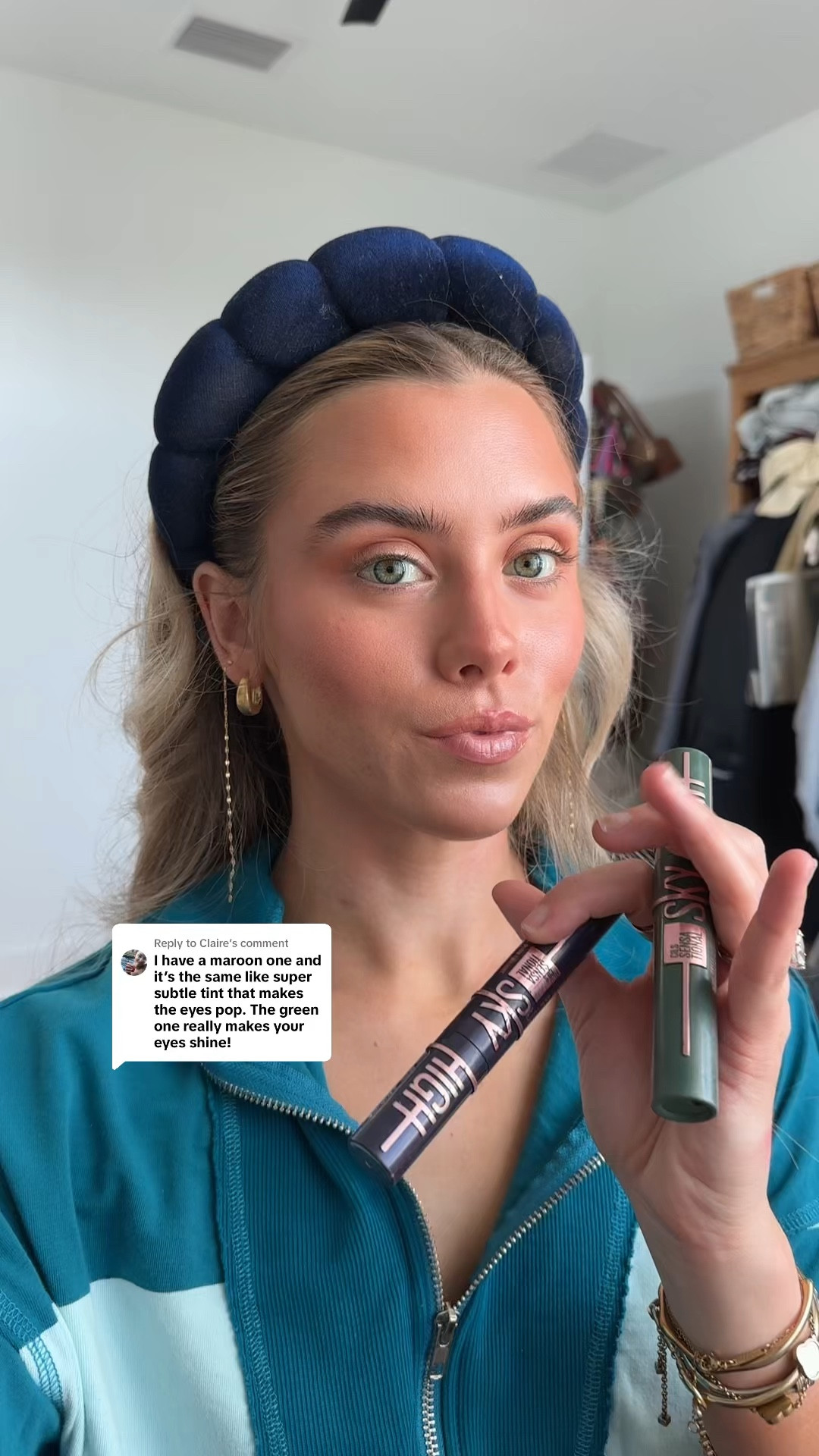 Sky High lash impact from every angle! Maybelline's Lash Sensational Sky High lengthening plum purple mascara delivers full volume and limitless length. Exclusive Flex Tower mascara brush bends to volumize and extend every single lash from root to tip. Washable mascara formula infused with bamboo extract and fibers for long, full and lightweight lashes, that don't flake or smudge. Allergy tested. Ophthalmologist tested. Suitable for sensitive eyes and contact lens wearers. Removes easily.

For best results, hold Maybelline Lash Sensational Sky High mascara's flexible brush against lashes and extend from root to tip repeatedly until desired volume and length is achieved.

#LTKFindsUnder50 #LTKgrwm #LTKBeauty