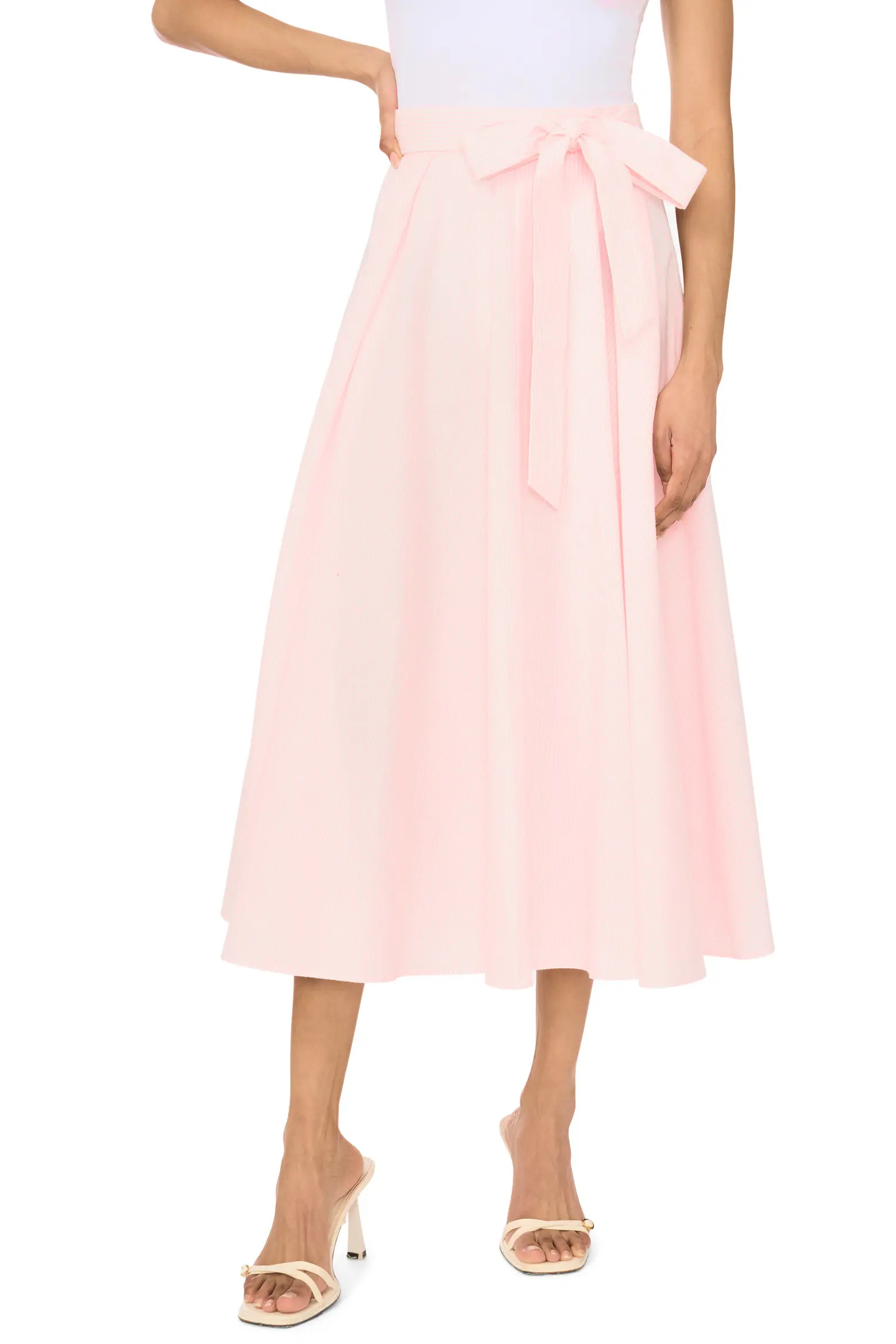 Side Tie Midi Skirt (Women) | Nordstromrack | Nordstrom Rack