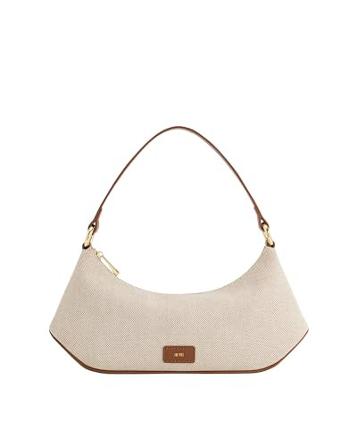 JW PEI Women's Lily Shoulder Bag - Brown Canvas | Amazon (US)