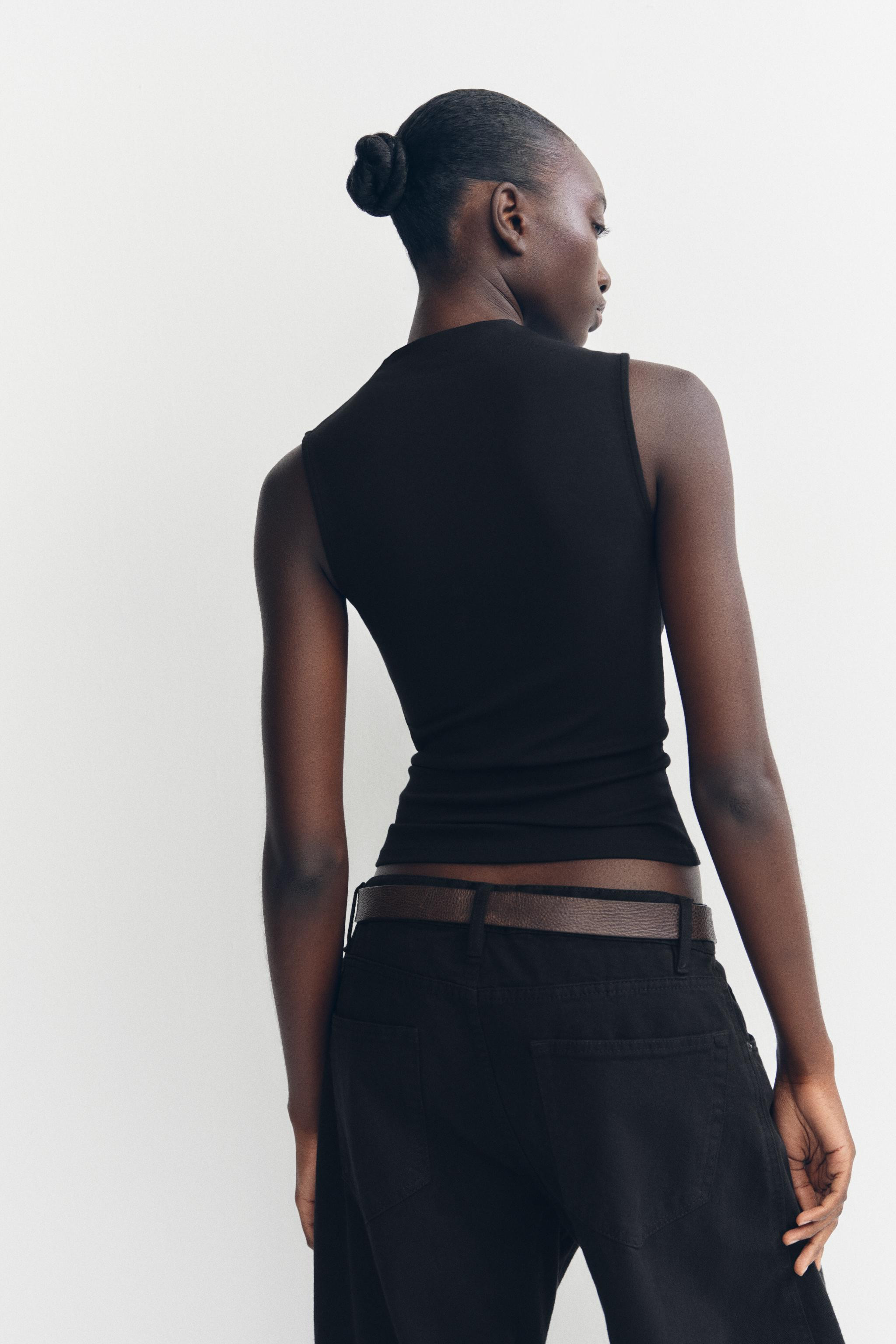 COTTON MODAL TOP | Zara US