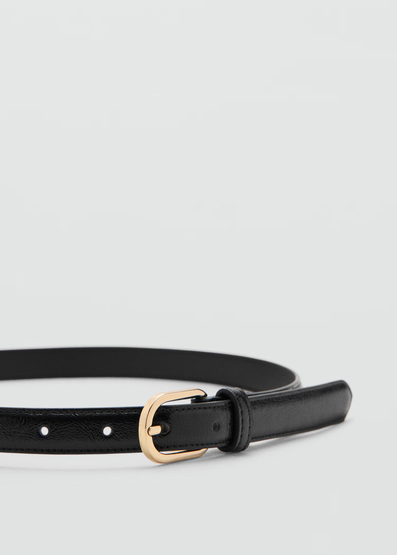 Metal buckle belt - Women | MANGO United Kingdom | MANGO (UK)