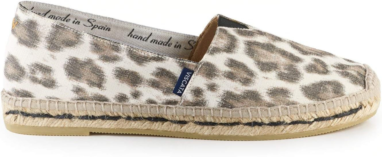 VISCATA Barceloneta Espadrille Canvas Women's Flat Slip On Shoes Handmade in Spain Fashionable Or... | Amazon (US)