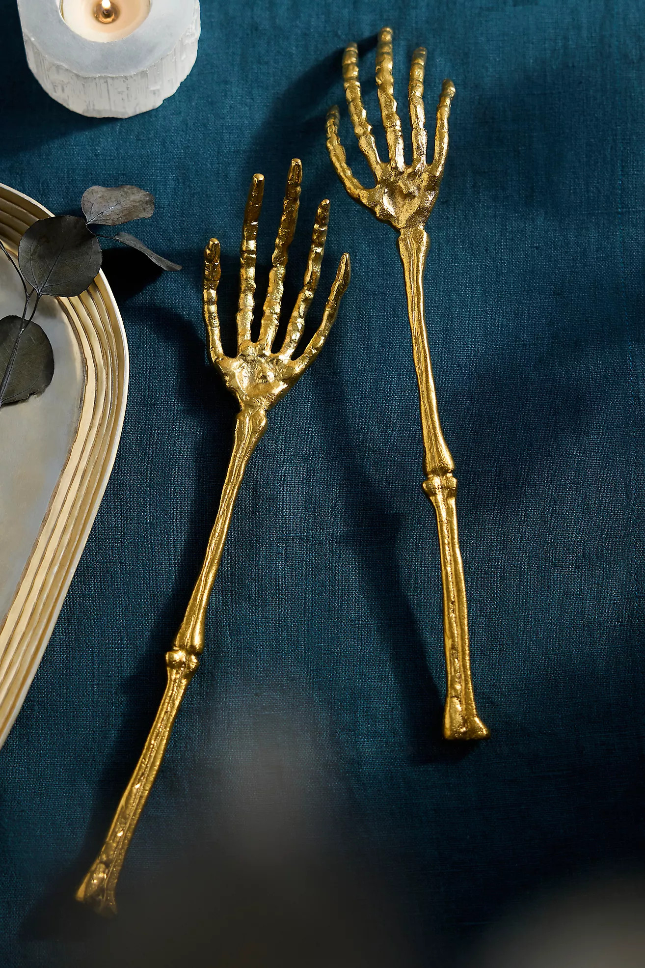 Skeleton Hand Serving Set | Anthropologie (US)