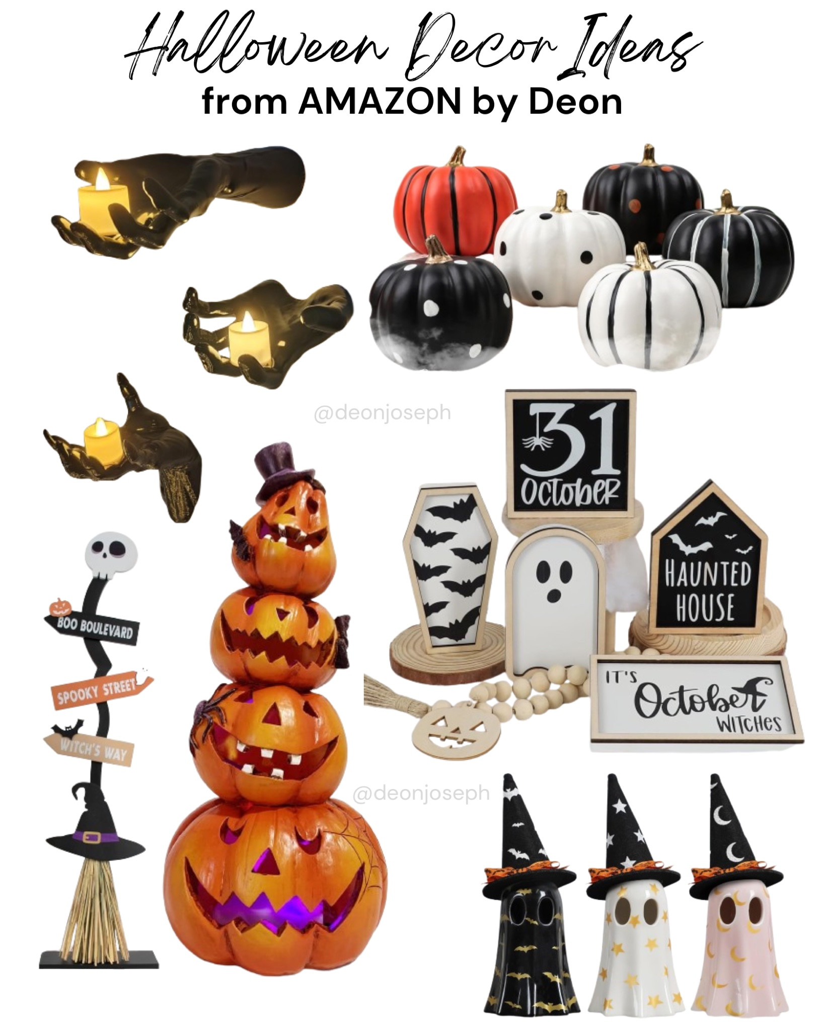 Check out this Halloween Decor ideas from Amazon. 

#LTKSeasonal #LTKHome #LTKSaleAlert