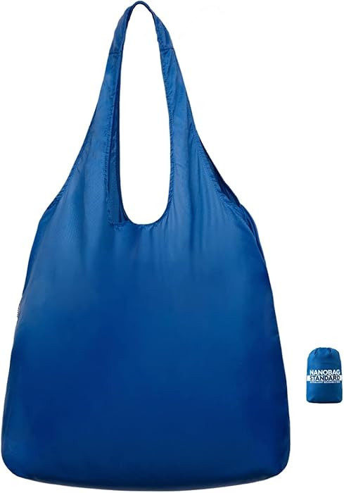 Nanobag Ultralight Foldable Tote for Women & Men, Reusable Grocery & Travel Bag, Packable Collaps... | Amazon (US)
