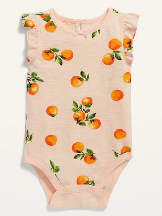 Ruffle-Sleeve Bodysuit for Baby | Old Navy (US)