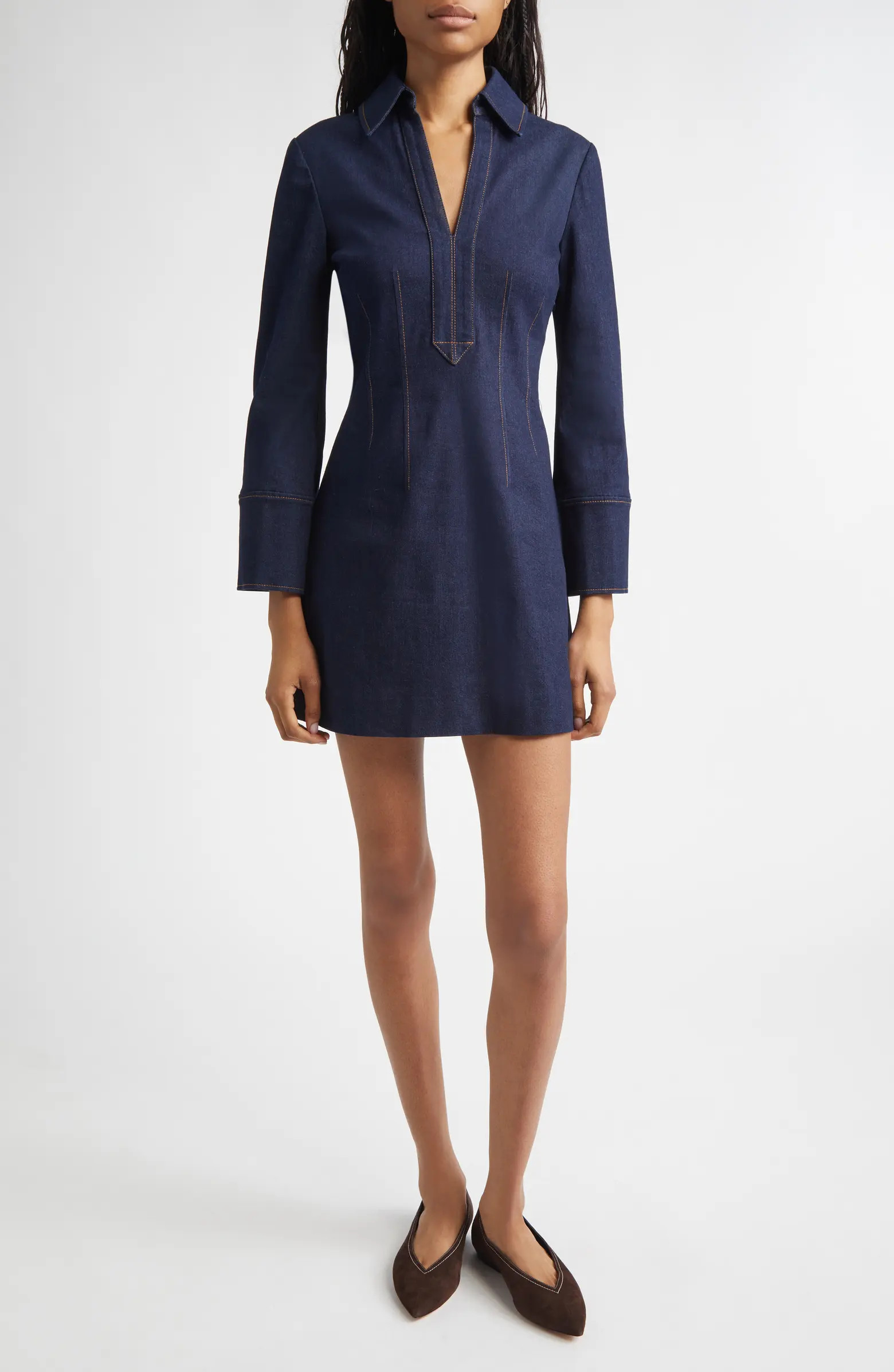 Veronica Beard Raymond Denim Shirtdress | Nordstrom | Nordstrom