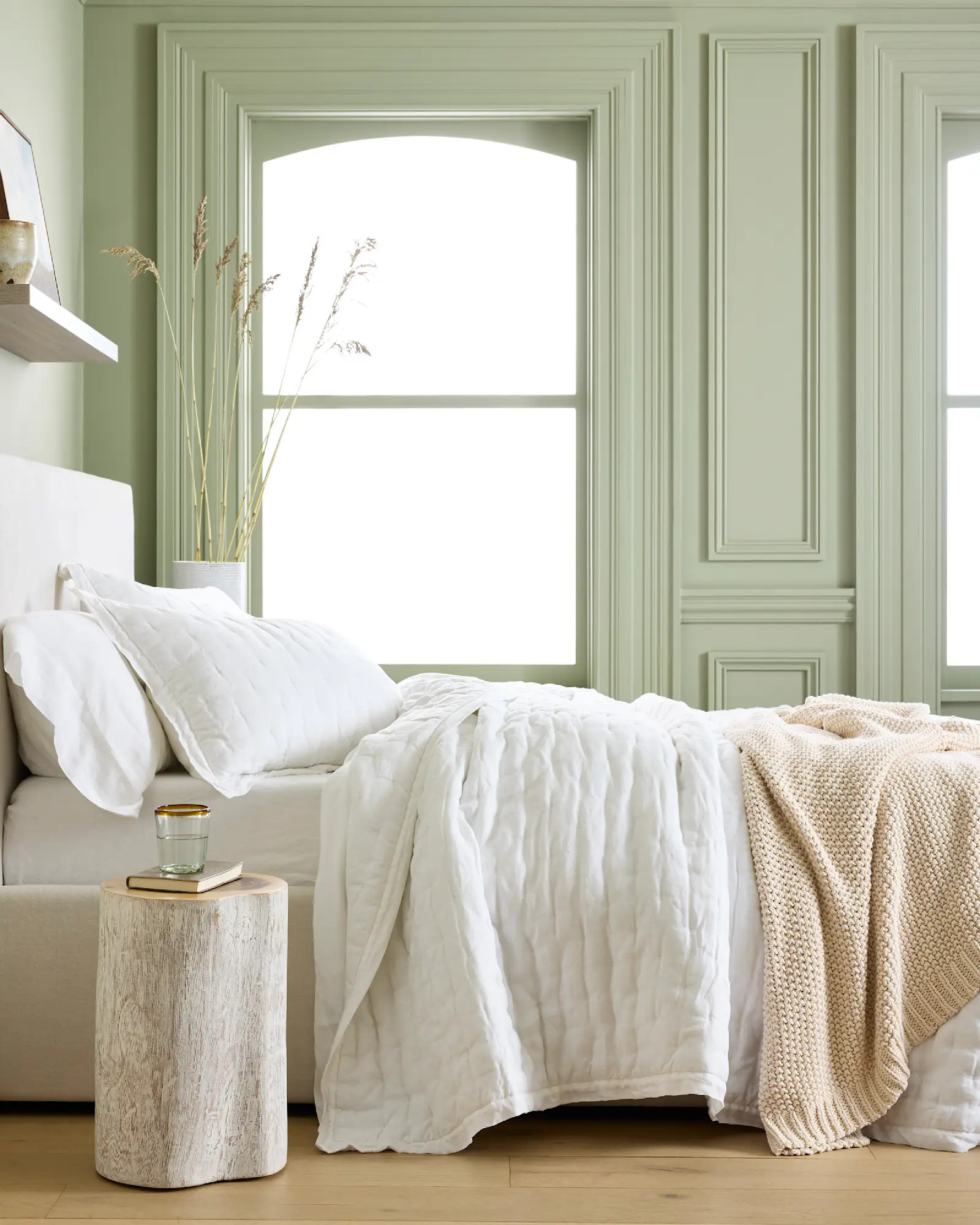 European Linen Dream Quilt | Quince