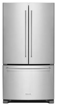 20 cu. ft. 36-Inch Width Counter-Depth French Door Refrigerator with Interior Dispense | KitchenAid