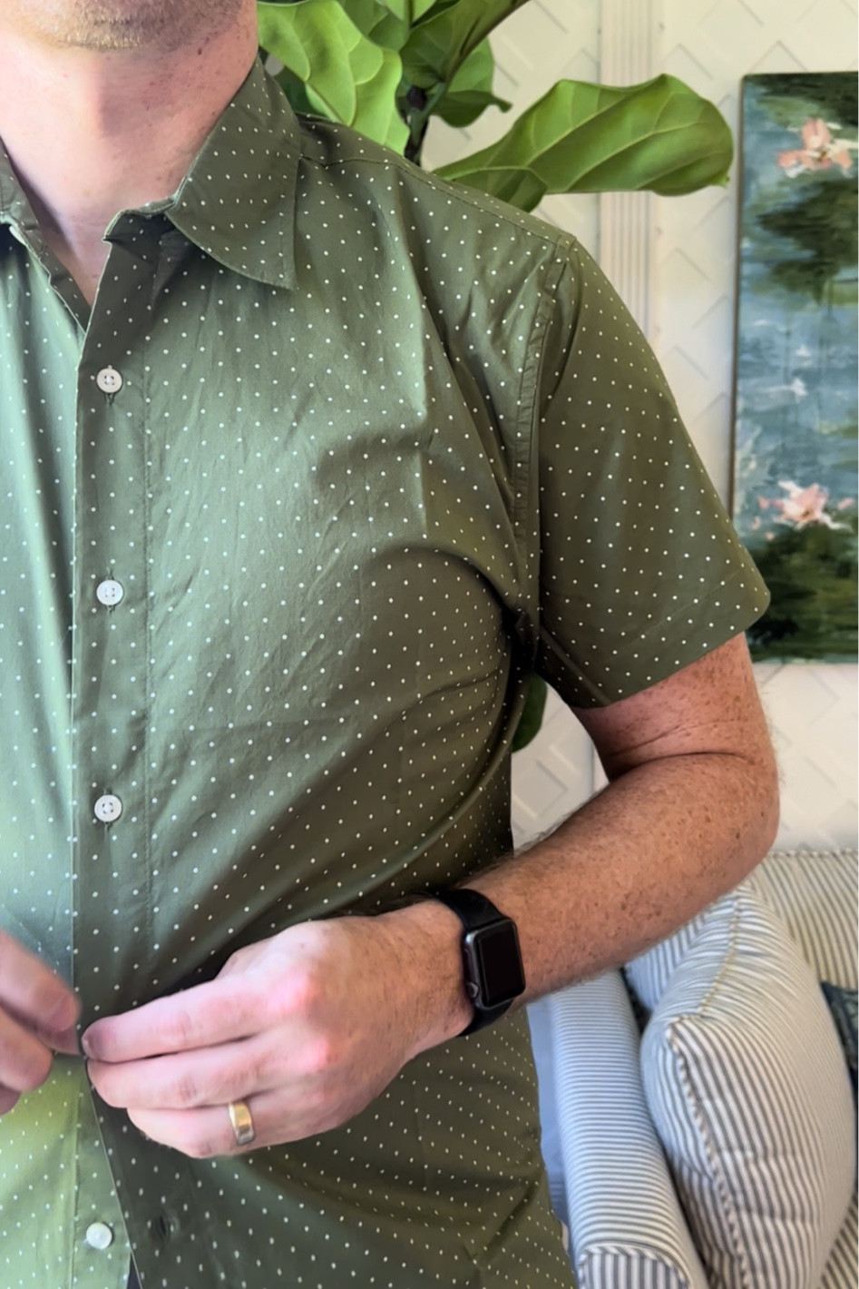 Love that these shirts come in multiple cuts and lengths. Wearing the standard cut in a long size here  

#LTKworkwear #LTKmens #LTKunder100