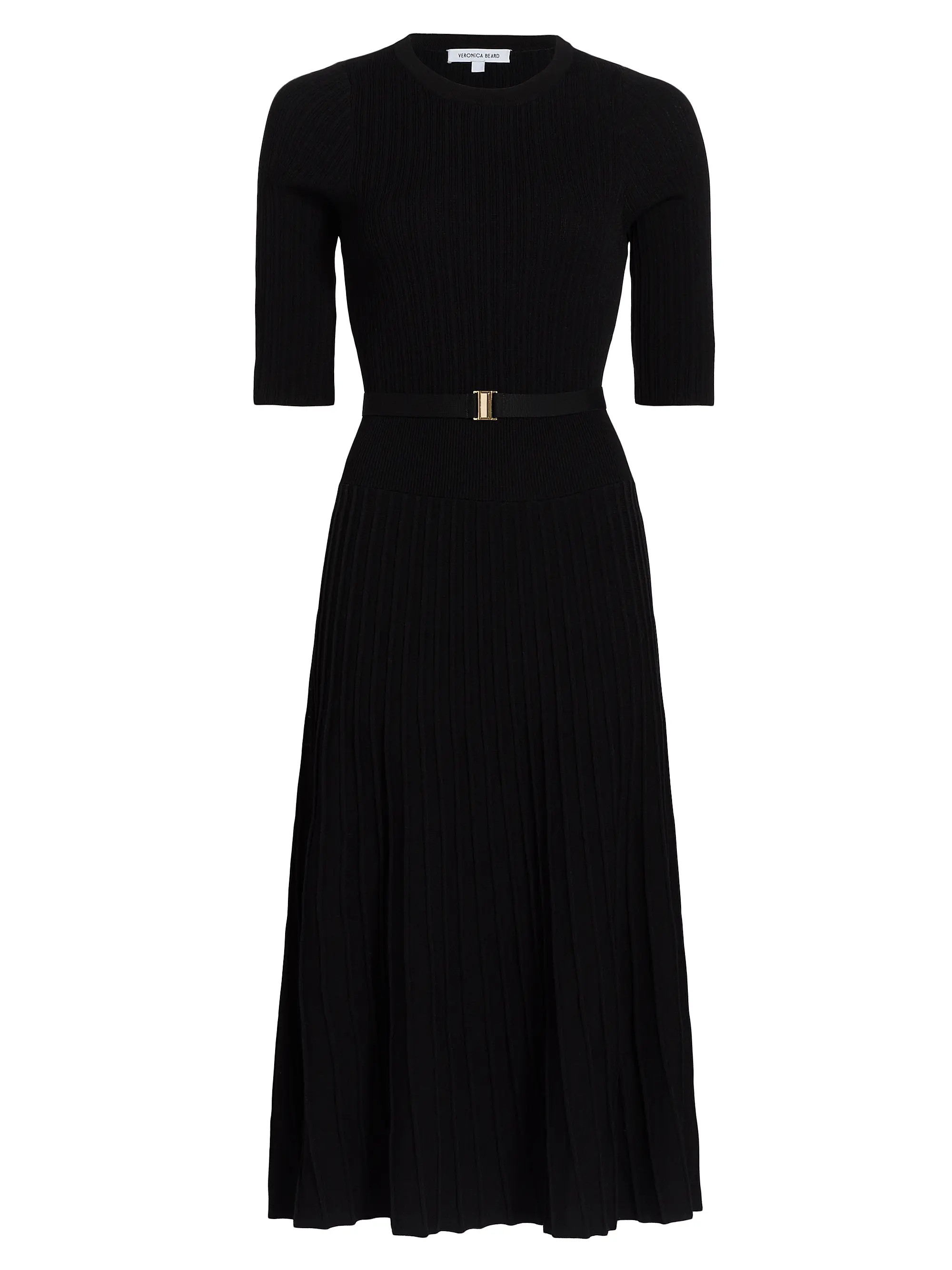 Elthea Rib-Knit Belted Midi-Dress | Saks Fifth Avenue