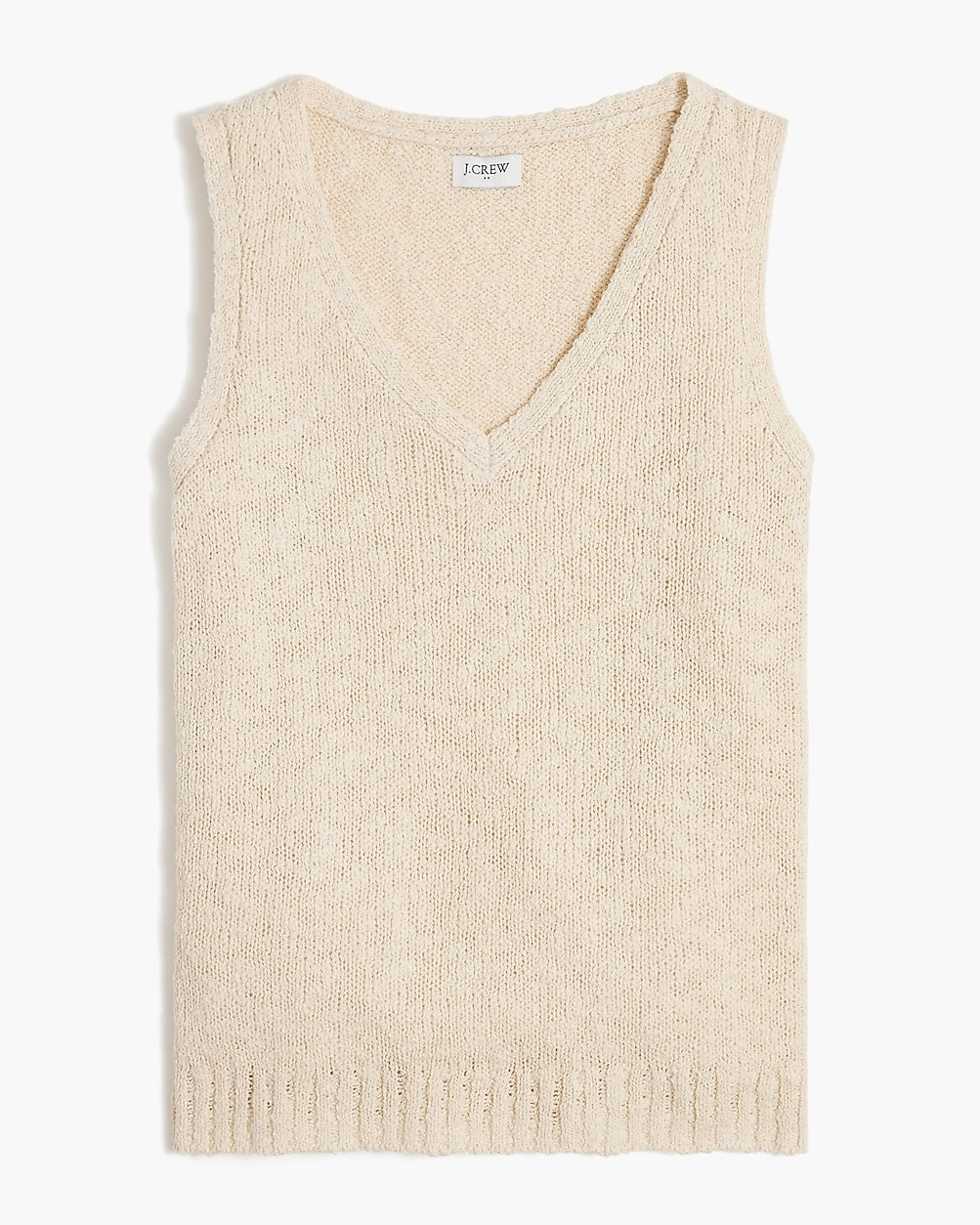 V-neck beach sweater-tank | J.Crew Factory