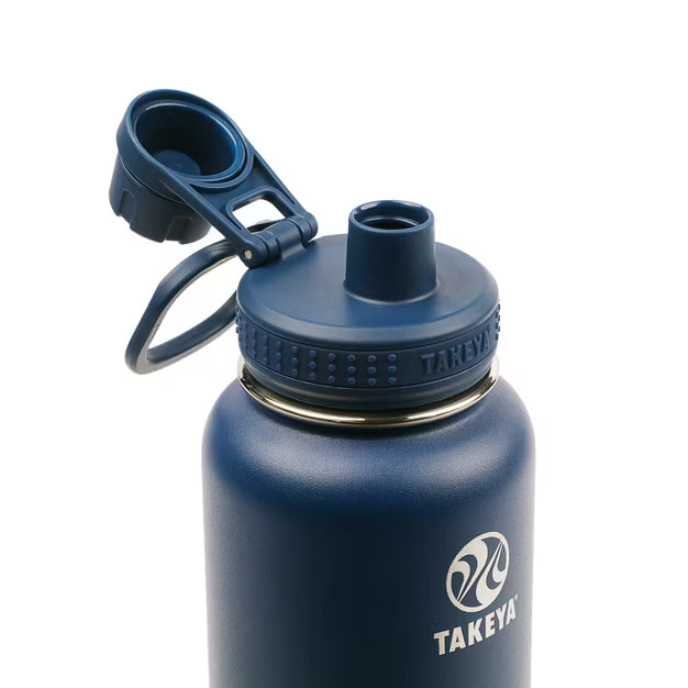 Takeya 40oz Actives Insulated Stainless Steel Water Bottle with Spout Lid | Target