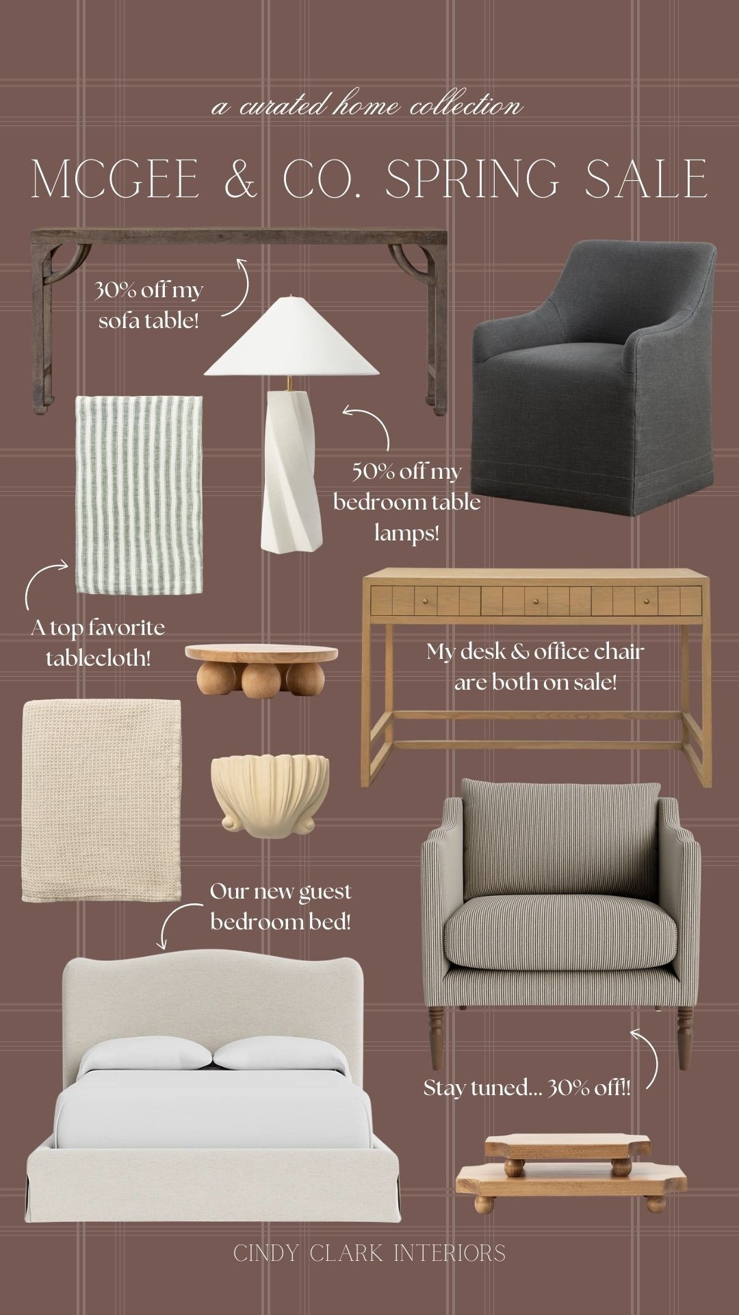 The McGee & Co. Spring Sale Event is here! Save up to 70% off styles across their site right now for a limited time. So many of my personal favorites in our home are included. My bedside lamps are 50% off, my desk and desk chair, my favorite sofa table, our new guest bedroom bed frame, and more! 

#LTKSaleAlert #LTKHome #LTKSpringSale