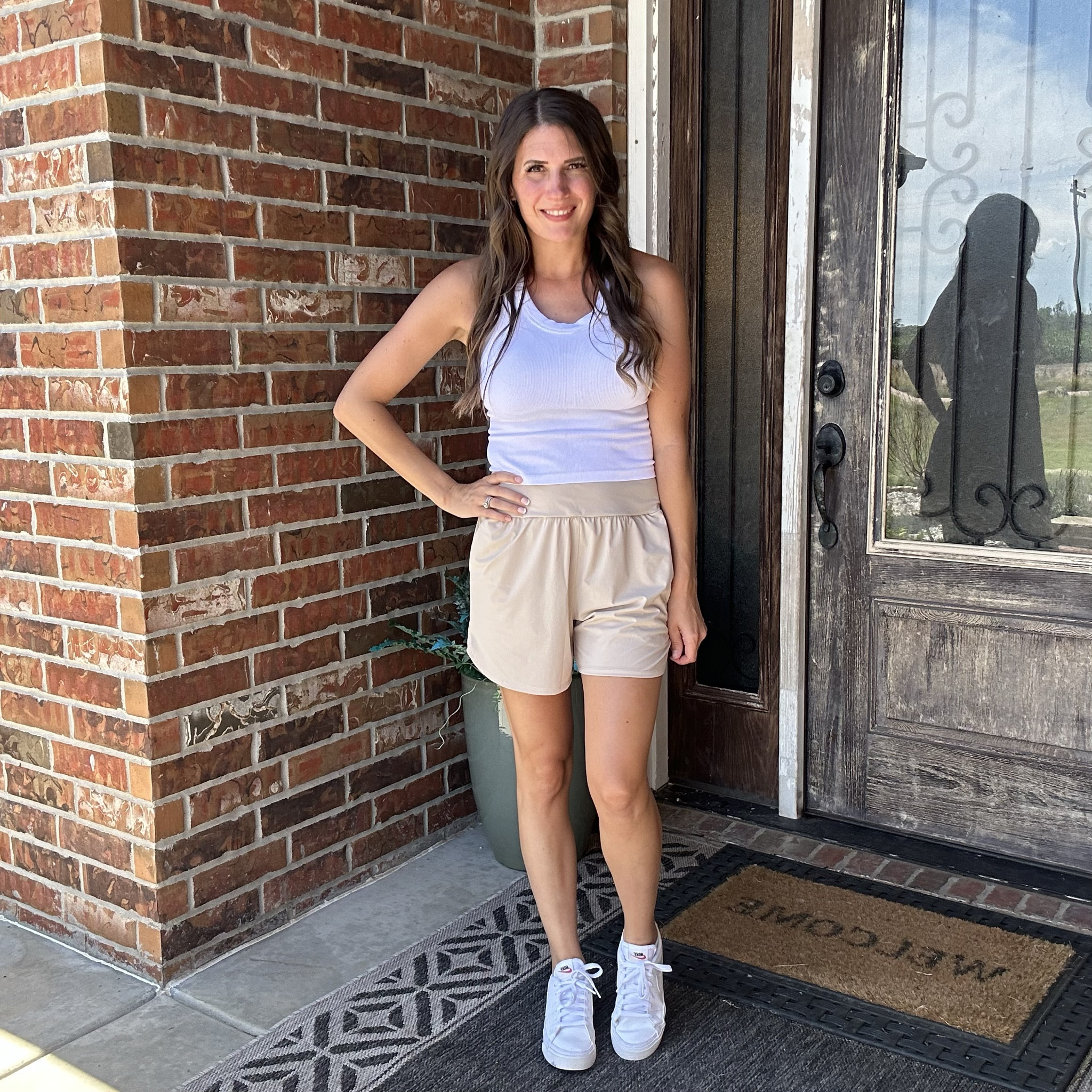 I love these shorts. They are high waisted and so soft and comfortable! Saving these for my golfing days! 

#LTKFitness #LTKActive #LTKFindsUnder50