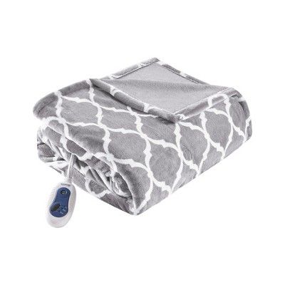 Electric Ogee Printed Oversized Throw 60x70" - Beautyrest | Target