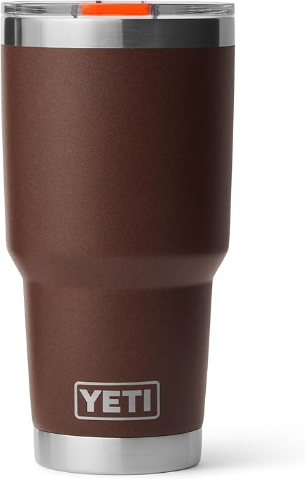 YETI Rambler 30 oz Tumbler, Stainless Steel, Vacuum Insulated with MagSlider Lid, Wetlands Brown | Amazon (US)