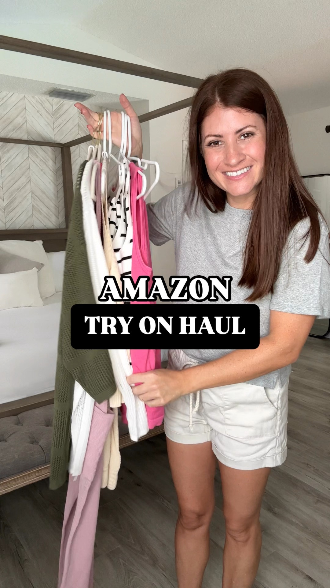 Amazon Try On Haul! Loving all these cozy styles for summer! 

Follow me for more affordable fashion and Amazon finds! 

#superpritty

Wearing:
Small in all

#LTKSeasonal #LTKStyleTip #LTKFindsUnder50