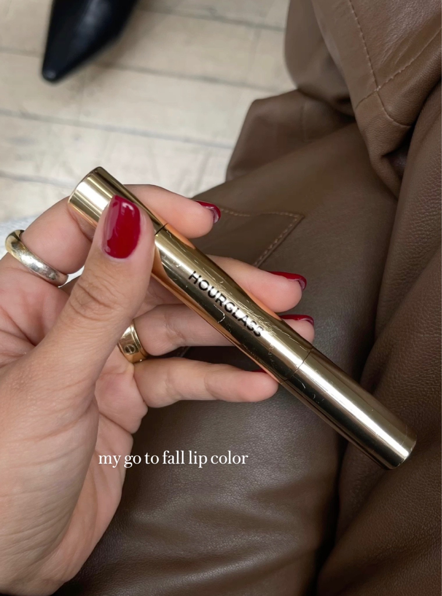 my go to fall lip color — sephora hourglass volumizing glossy lip color 

#LTKHolidaySale #LTKbeauty #LTKeurope