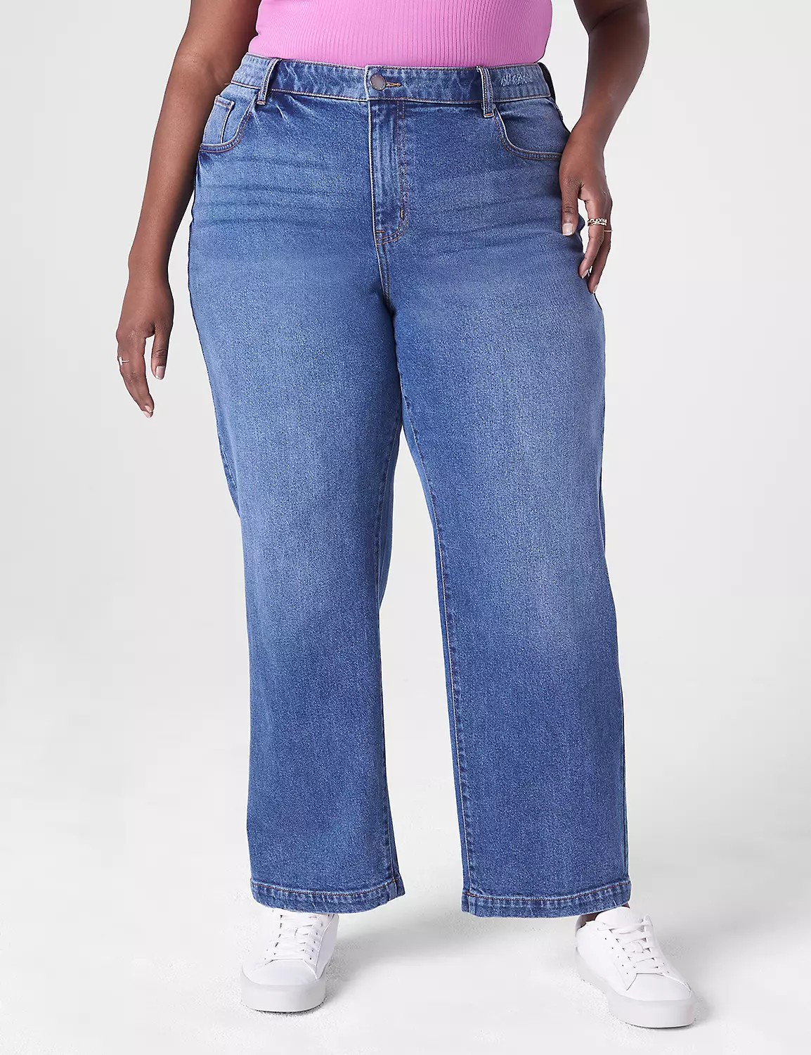 Signature Fit Straight Ankle Jean | LaneBryant | Lane Bryant (US)