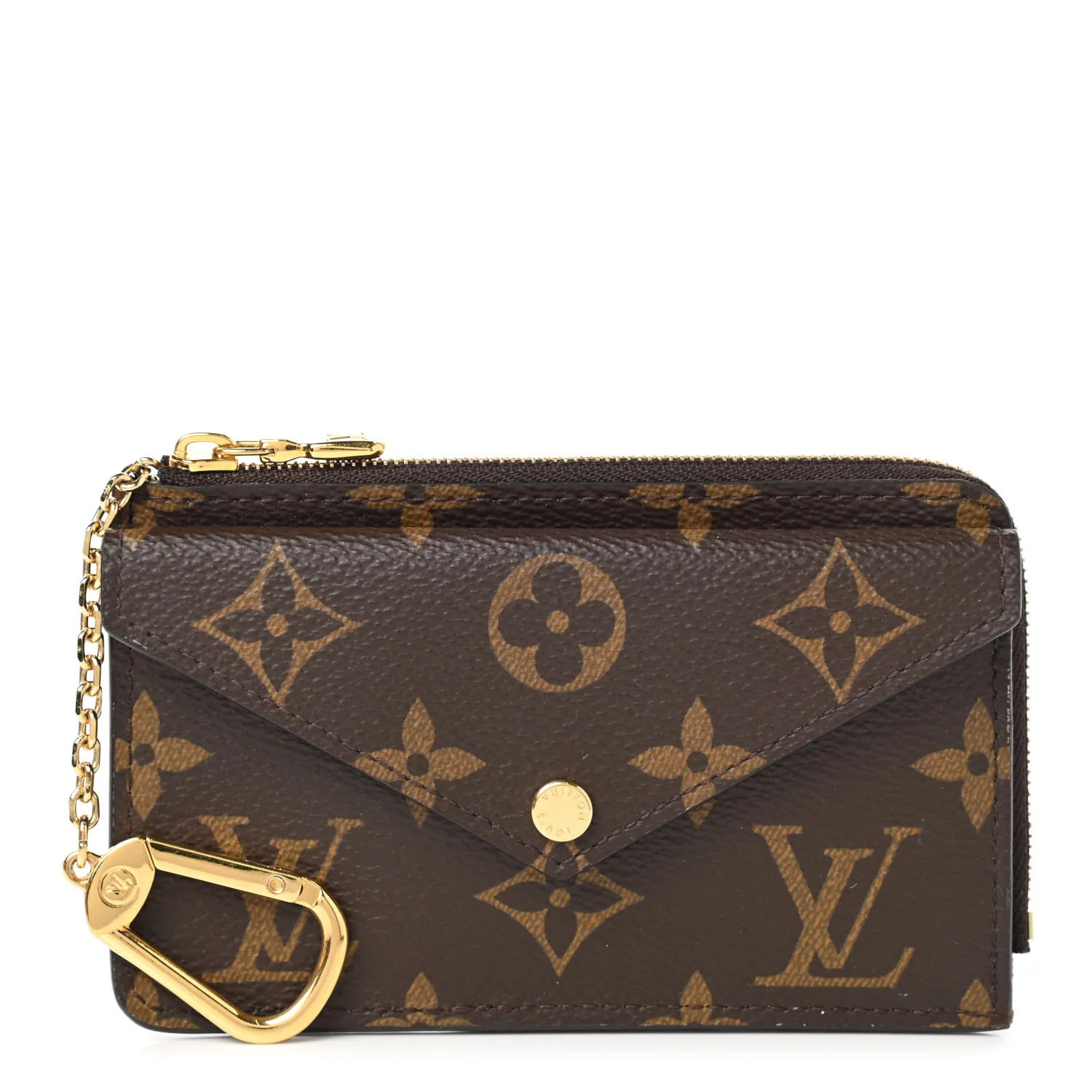 LOUIS VUITTON Monogram Recto Verso Card Holder Black | FASHIONPHILE | FASHIONPHILE (US)