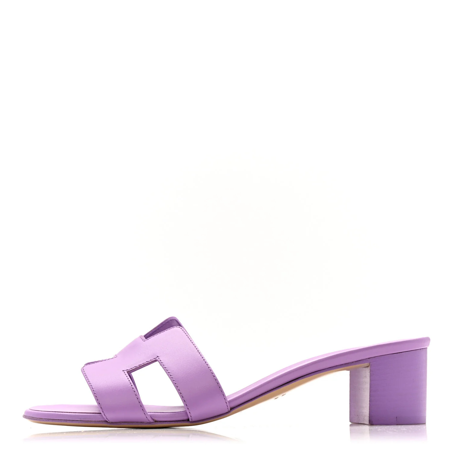 Calfskin Oasis Sandals 40 Violet | FASHIONPHILE (US)