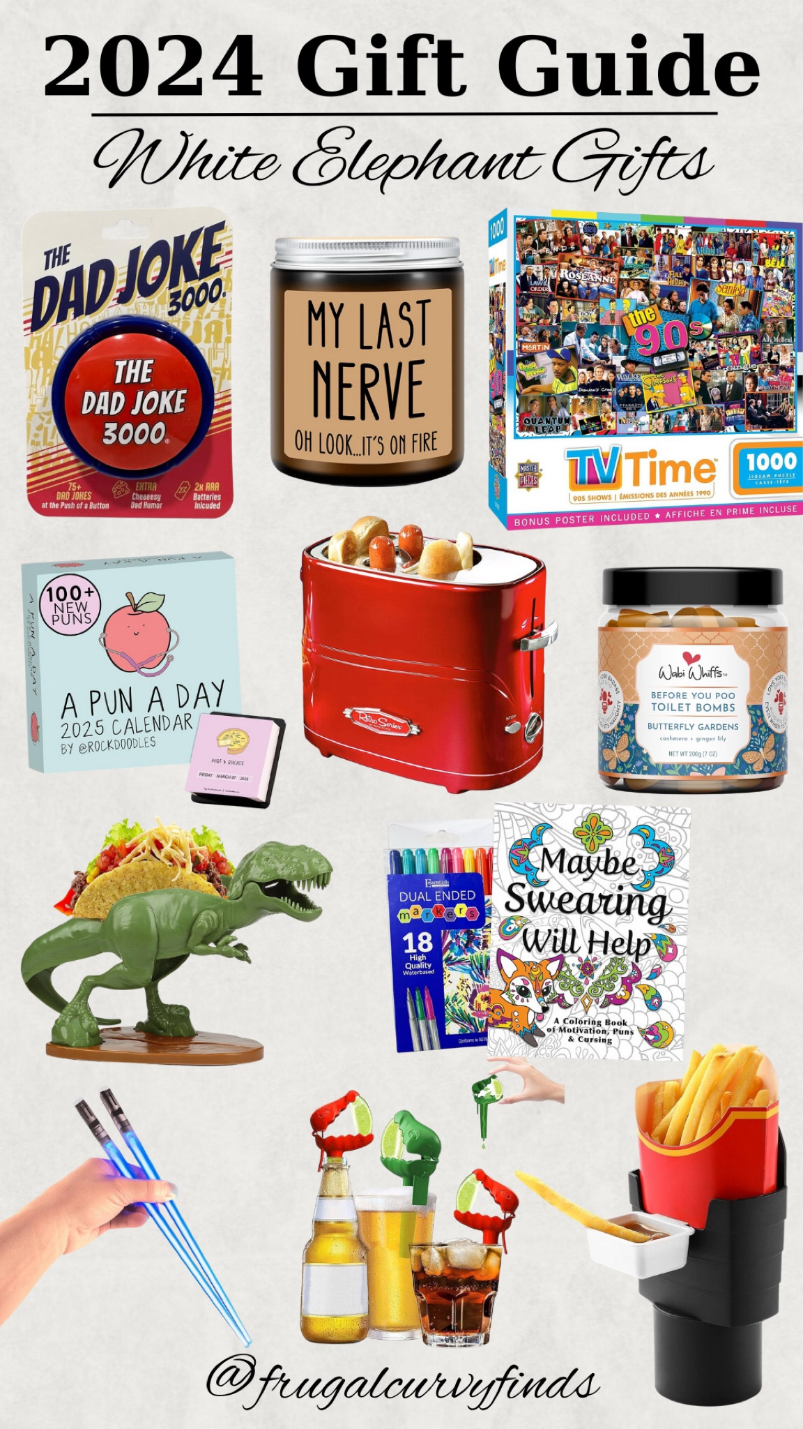 2024 Holiday Gift Guide! Gift ideas for a white elephant party. Small funny gifts to give at a gift exchange. All items are available at Amazon.



#LTKHoliday #LTKFindsUnder50 #LTKGiftGuide