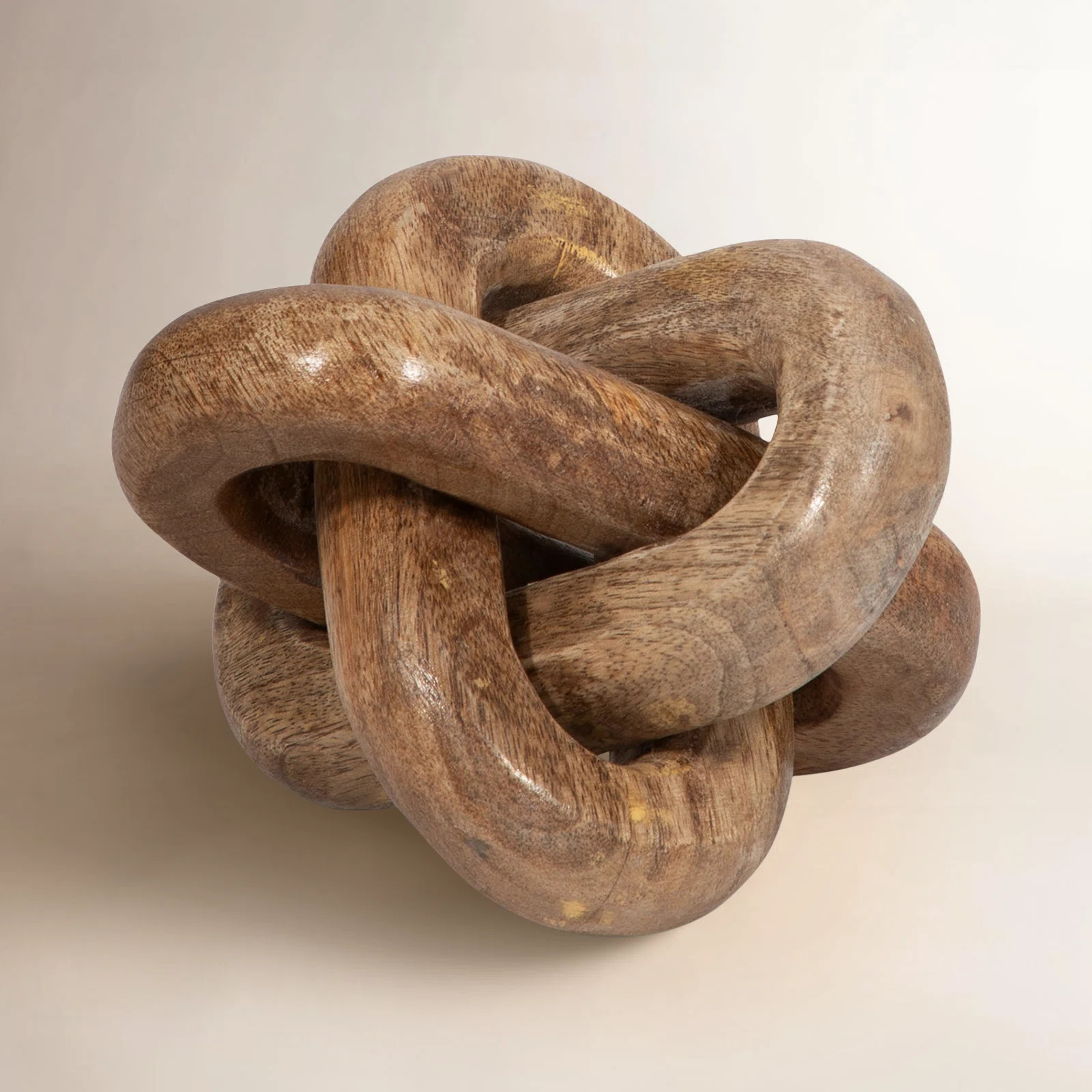 Medich Neutral Wood Decorative Knot Figurine | Wayfair North America