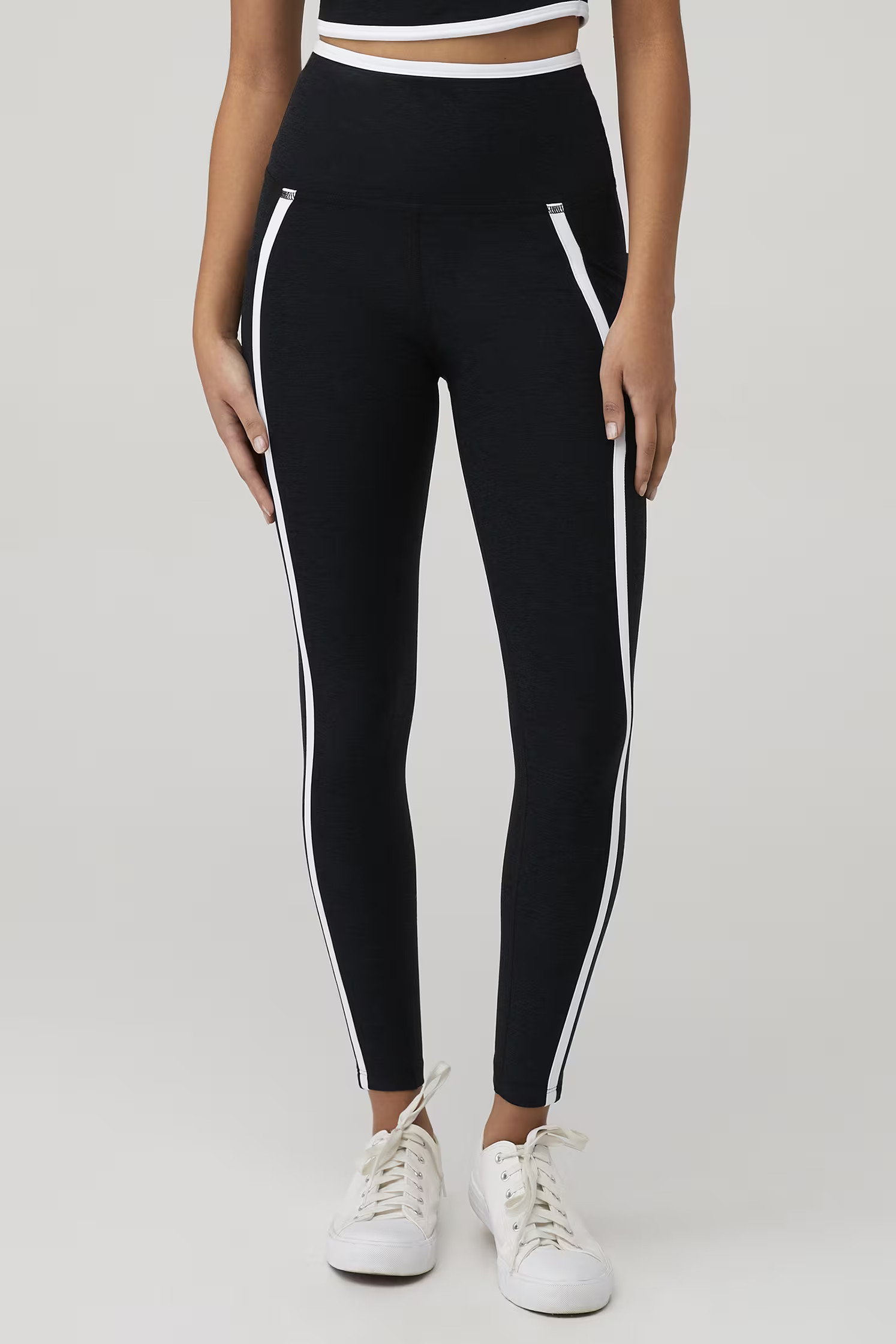 SPACEDYE NEW MOVES HIGH WAISTED MIDI LEGGING | FashionPass